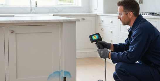 Recherche de fuite non destructive : caméra thermique et gaz traceur