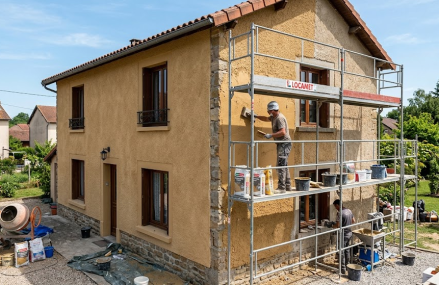 Ravalement de façade en finition grattée : esthétique, résistance et caractère