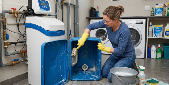 Nettoyer le bac à sel de l&rsquo;adoucisseur d’eau : mission indispensable