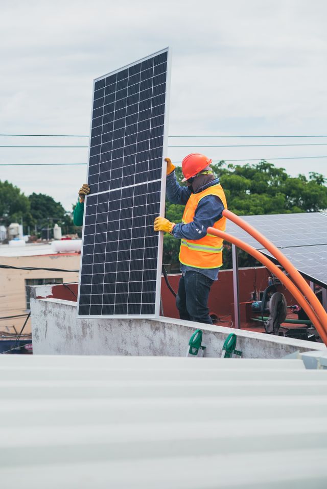 panneaux solaires photovoltaïques